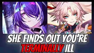 She finds out youre terminally ill  HSR Multi character x Listener Honkai Star Rail ASMR [upl. by Ainimre146]