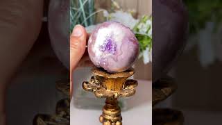 Pink Amethyst Sphere [upl. by Uranie]