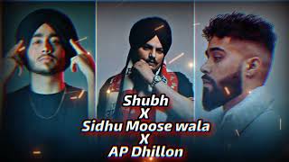 all mix song sidhu moose wala x shubh x ap dhillon slowed and Reverb  music [upl. by Nariko229]