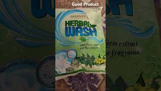 Patanjali Herbal Wash Neem amp Rose Detergent Powder 1kg Review [upl. by Demetrius]