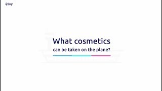 What cosmetics can be taken on the plane  Travel Guide [upl. by Ylelhsa824]