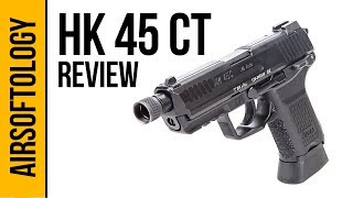 The HK45CT  The Perfect Compact Pistol  Airsoftology Review [upl. by Ggerg131]