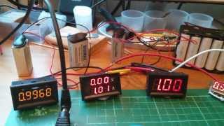 Testing a few Cheap LED Ammeters bought on eBay [upl. by Anidal928]