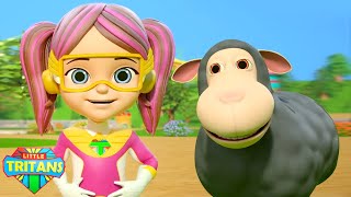 Baa Baa Black Sheep Animals Songs and Cartoon Videos for Kids [upl. by Lazarus]