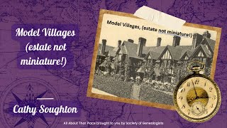 Model Villages estate not miniature  Cathy Soughton [upl. by Marashio]