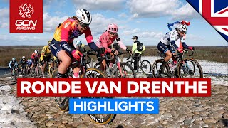 Battle On The VAMBerg  Ronde Van Drenthe 2023 Highlights [upl. by Dilan]