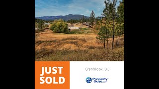 SOLD 2969 Wycliffe Store Road Cranbrook BC  PropertyGuyscom ID 266987 [upl. by Birdt290]