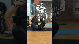 Self yoga back banding practice used blocks 💪🤸🧘yoga dance motivation shorts sad sadsong [upl. by Eixel]