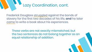 Coordination and Subordination [upl. by Daniyal]