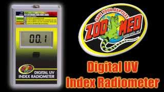 Zoo Med Digital UV Index Radiometer [upl. by Dodwell]