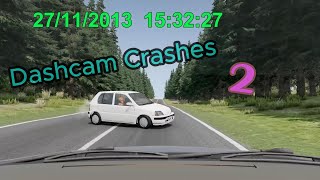 Dashcam Crashes 2 BeamNG Drive [upl. by Arem]