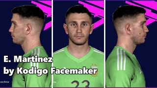 PES 2017  FACE E MARTINEZ [upl. by Monie]