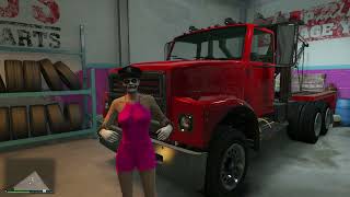 GTA V Salvage Yard Tow Truck Services Schyster Fusilade [upl. by Gessner]