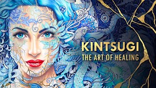 Kintsugi  the Art of Healing  Artwork Process [upl. by Essam176]