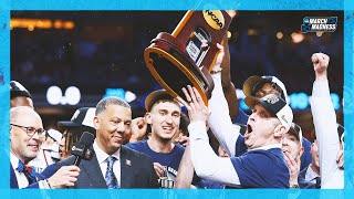 UConn National Championship Trophy Presentation  2024 March Madness [upl. by Otilia12]