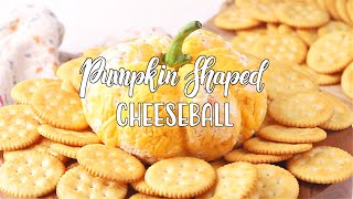 PumpkinShaped Cheeseball [upl. by Cartwright507]