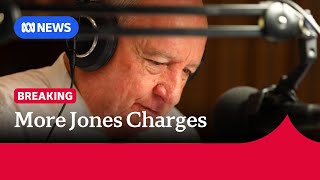 BREAKING Police lay further charges against Alan Jones  ABC NEWS [upl. by Leroi]