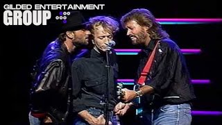 Bee Gees  Three Song Medley LiveHQ [upl. by Melvena]