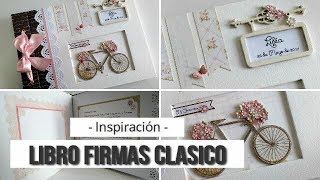 LIBRO DE FIRMAS COMUNION NIÑA  INSPIRACION  LLUNA NOVA SCRAP [upl. by Allicsirp]