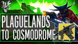 Destiny How to get to the Cosmodrome from the Plaguelands Exotic Khvostov Quest Step [upl. by Aras]