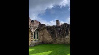 Playing in the ruins at Netley Abbey  no crowds historical ruins medieval [upl. by Dibb]