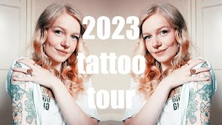 My 2023 tattoo tour [upl. by Charity560]