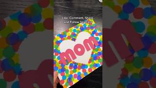 Easy Mothers Day Handmade Card Craft That Moms Will Love 🌸 Kids art and paper craft activity idea [upl. by Intruok]