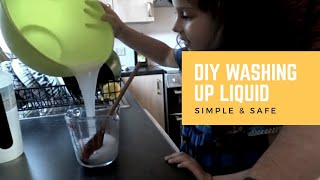 How To Make Your Own Washing Up Liquid Castile Liquid Soap [upl. by Laeynad570]