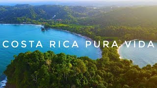 Costa Rica 4K  Pura Vida [upl. by Sidnarb571]