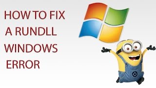 How to Fix a RUNDLL There Was a Problem Starting Error  2023 [upl. by Waddell562]