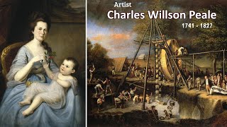 Artist Charles Willson Peale 1741  1827 American Painter  WAA [upl. by Taite348]