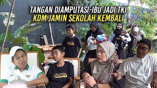 TANGAN PUTUS IBU JADI TKI ILEGAL TAK BISA PULANG  KDM JAMIN KEHIDUPAN HABIL DAN KEMBALI SEKOLAH [upl. by Nosiddam]