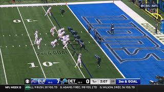 Josh Allen cruises in for his second rushing TD of game uncotuched [upl. by Jacobsen]