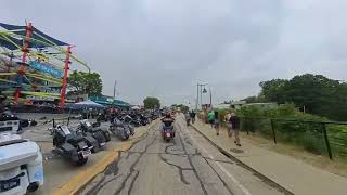 Lake of the Ozarks Bikefest  The Bagnell Dam strip 91324 at 3pm [upl. by Jolee]