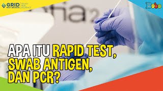 Rapid Test Swab Antigen dan PCR Apa Perbedaannya  Fakta Menarik [upl. by Elhsa]