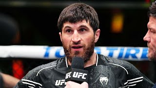 Magomed Ankalaev Octagon Interview  UFC Vegas 84 [upl. by Ashmead772]