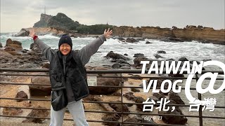 TAIWAN VLOG PT 3  jiufen keelung night market yeliu cafe hopping city walk chifeng st leaving [upl. by Nawaj]