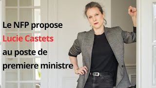 Matignon  Qui est Lucie Castets la candidate inattendue de la NFP [upl. by Eceer]