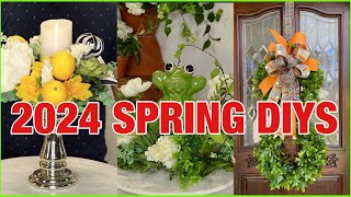 FIVE SPRING DIYS  Spring Decorating Ideas And DIYS For 2024  Ramon At Home [upl. by Ailehs]