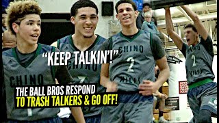 LaMelo Lonzo amp Gelo Ball RESPOND To TRASH TALKERS amp Leave Crowd In DISBELIEF INSANE Tournament Run [upl. by Nehtiek]