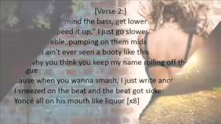 Beyonce Yonce Partition Lyrics [upl. by Yenitsed]