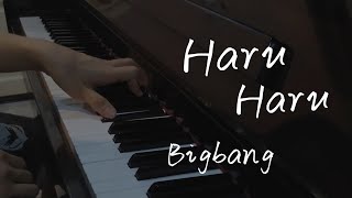 BIGBANG  Haru Haru 하루하루  Emo Ver Ballad Piano Cover [upl. by Sigmund258]