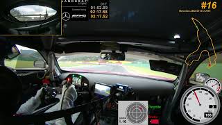 2024 24 Hours of Spa Qualifying Lap Mercedes AMG GT3 [upl. by Jamaal96]