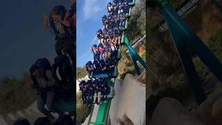 Kraken  Floorless Coaster  SeaWorld Orlando  Roller Coaster [upl. by Gere]