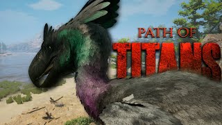 TERROR BIRD TYRRANY Path of Titans  Kelenken Survival [upl. by Malachy]