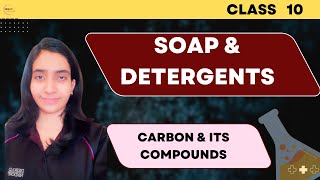 Soaps and Detergent  Carbon and its compounds  Class 10 Chemistry  Srishti science classes [upl. by Kalli]