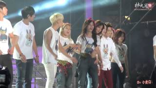 131019 SMTOWN Live World Tour III In ë² ì´ì§ SNSD Ending [upl. by Htebsil773]