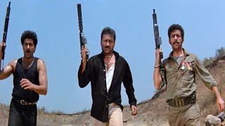 Sunny Deol Jackie Shroff Naseeruddin Shah  Tridev Movie Climax Scene  Never Seen Before Action [upl. by Phail232]