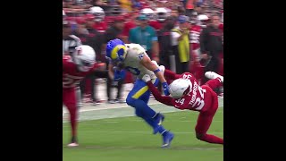 Cooper Kupp catches for a 24yard Gain vs Arizona Cardinals [upl. by Rolandson]