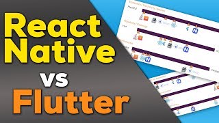 React Native vs Flutter [upl. by Anaile]